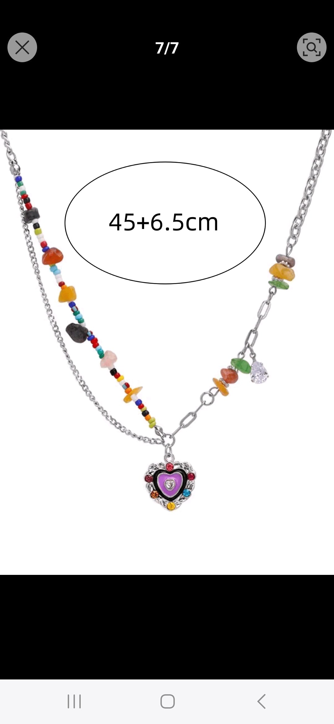 Hearts & Stars Friendship 2pc Necklace