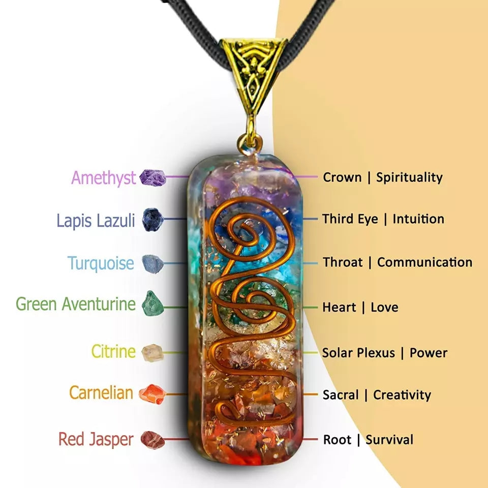 Natural Orgonite Necklace