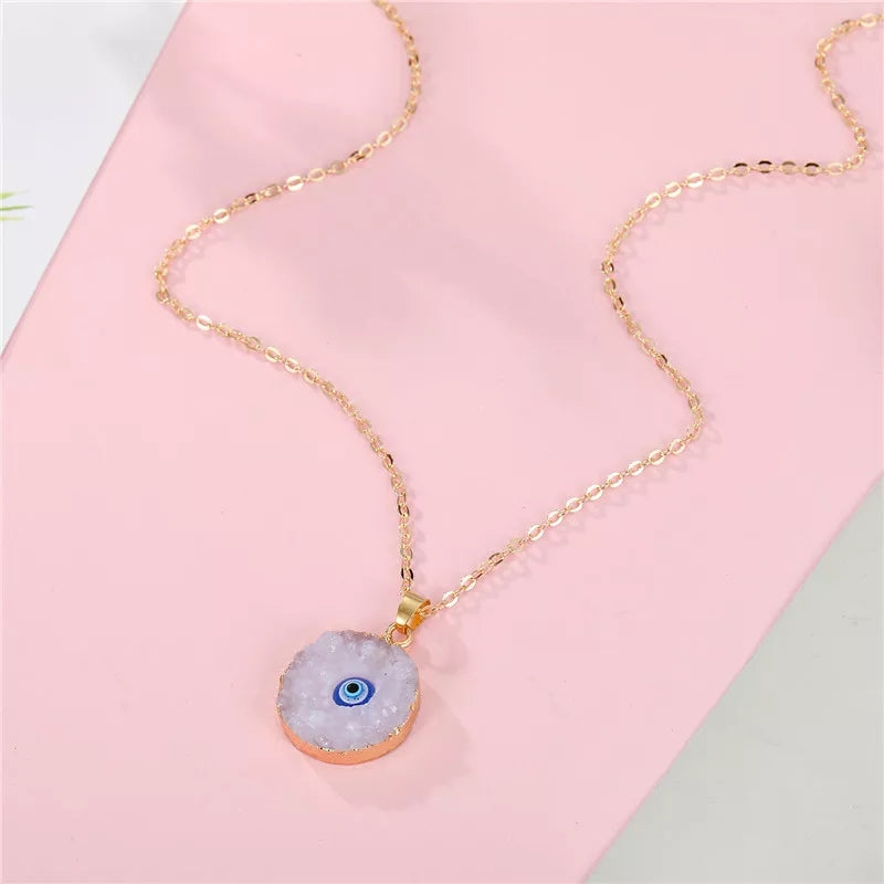 Resin Heart shaped Evil "Protection" Eye