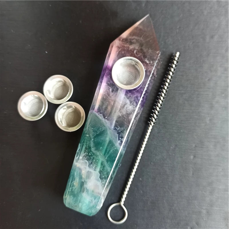 Rainbow Flourite Crystal