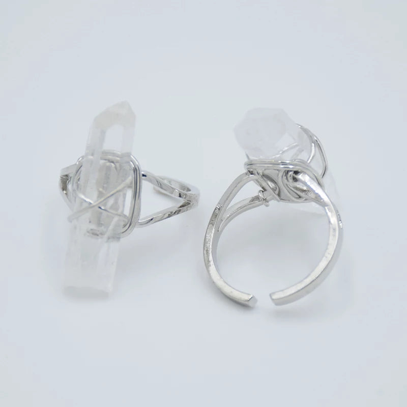 Raw Quartz Ring