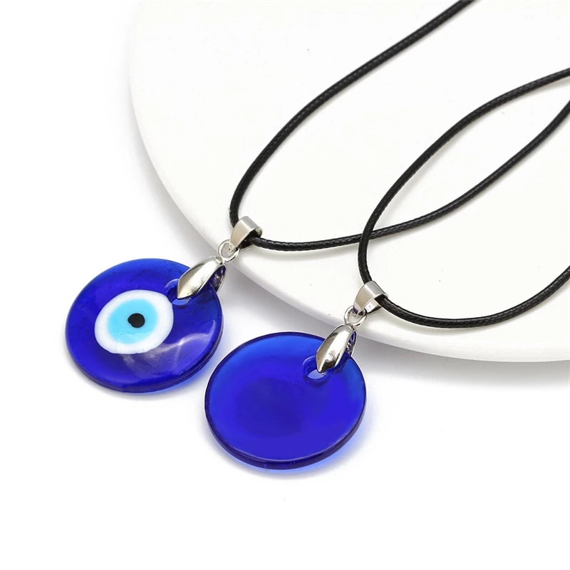Blue Evil "Protection" Eye Necklace