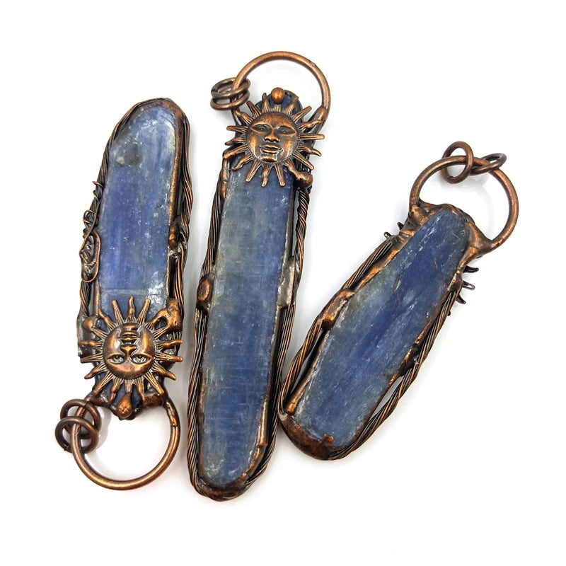 Sunshine Copper Soldered Kyanite