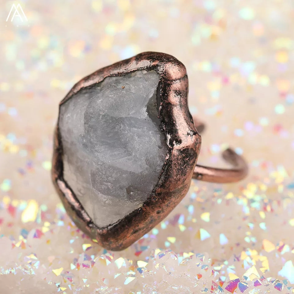 Aquamarine Gemstone Ring