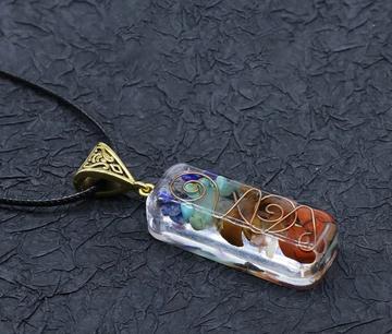 Natural Orgonite Necklace