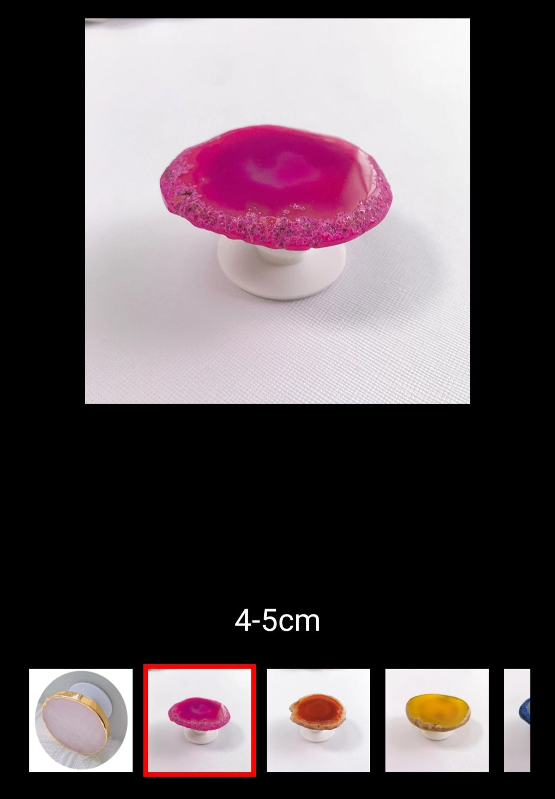 Agate Crystal Phone Pop It!