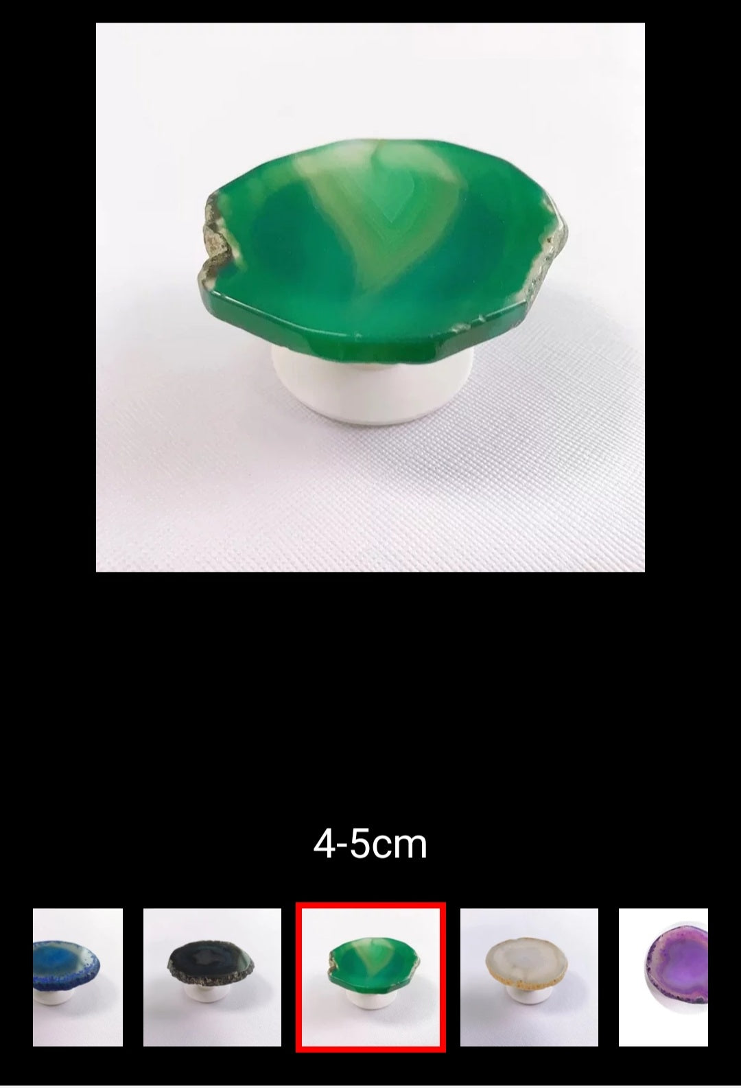 Agate Crystal Phone Pop It!