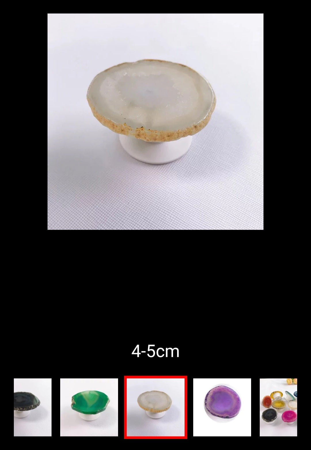 Agate Crystal Phone Pop It!