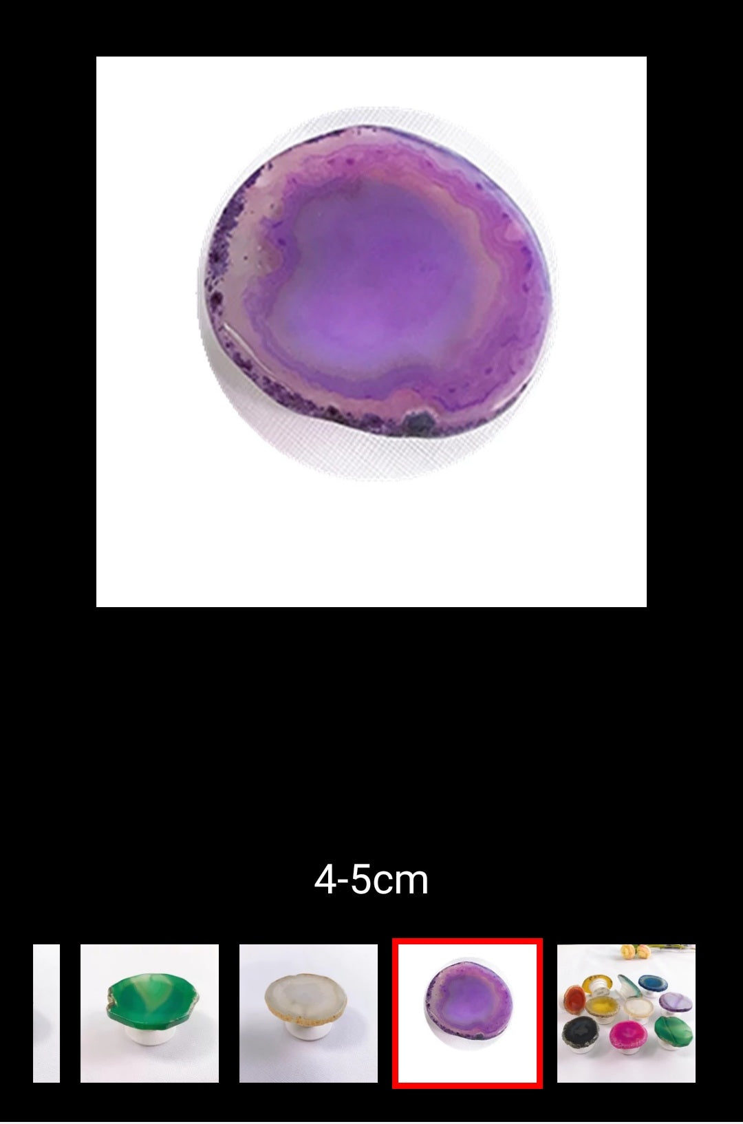 Agate Crystal Phone Pop It!