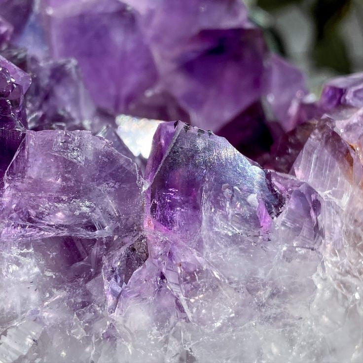 Amethyst Lotus Flower Orgonite Necklaces! 👁❤💫