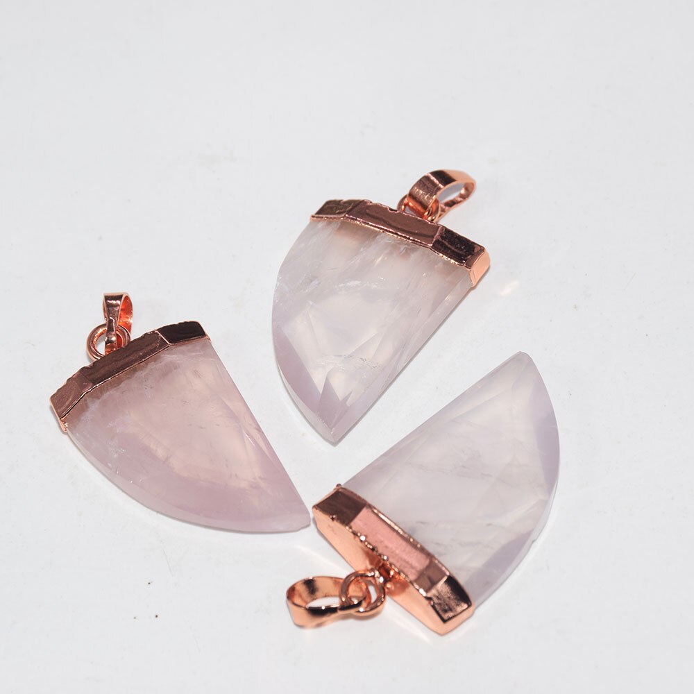 Rose Quartz Horn Pendant