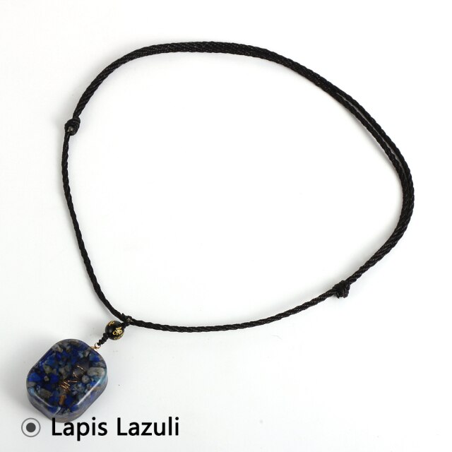 Copper Energy Spiraled Orgonite Necklace