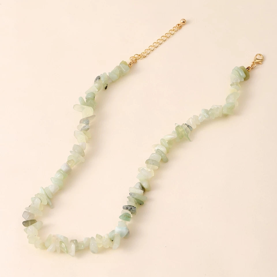Gravel Gemstone Necklace