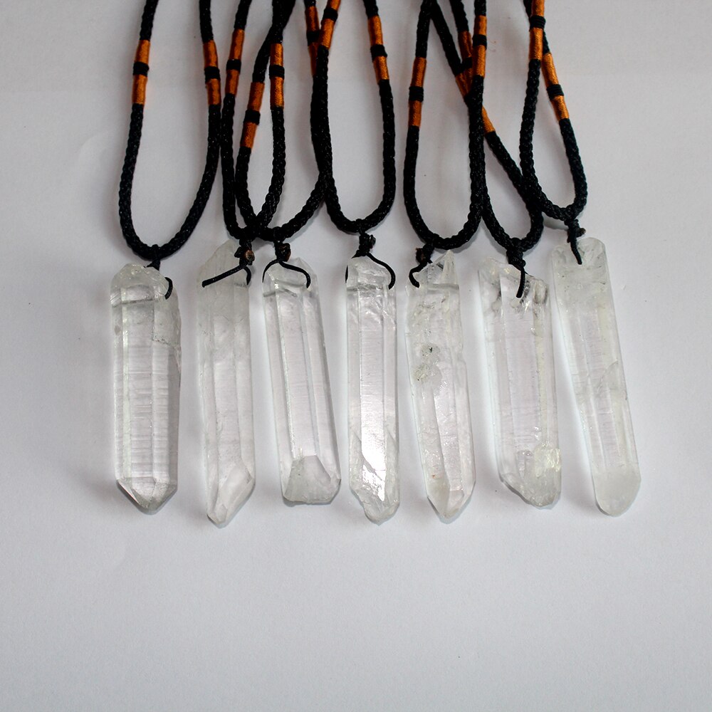 Adjustable Clear Quartz Necklace